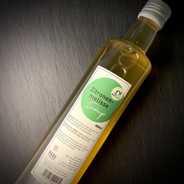 Sirup Zitronenmelisse 0.5lit